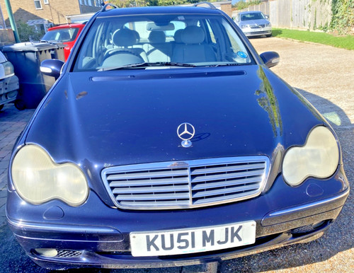 Mercedes blue kompressor - mercedes,